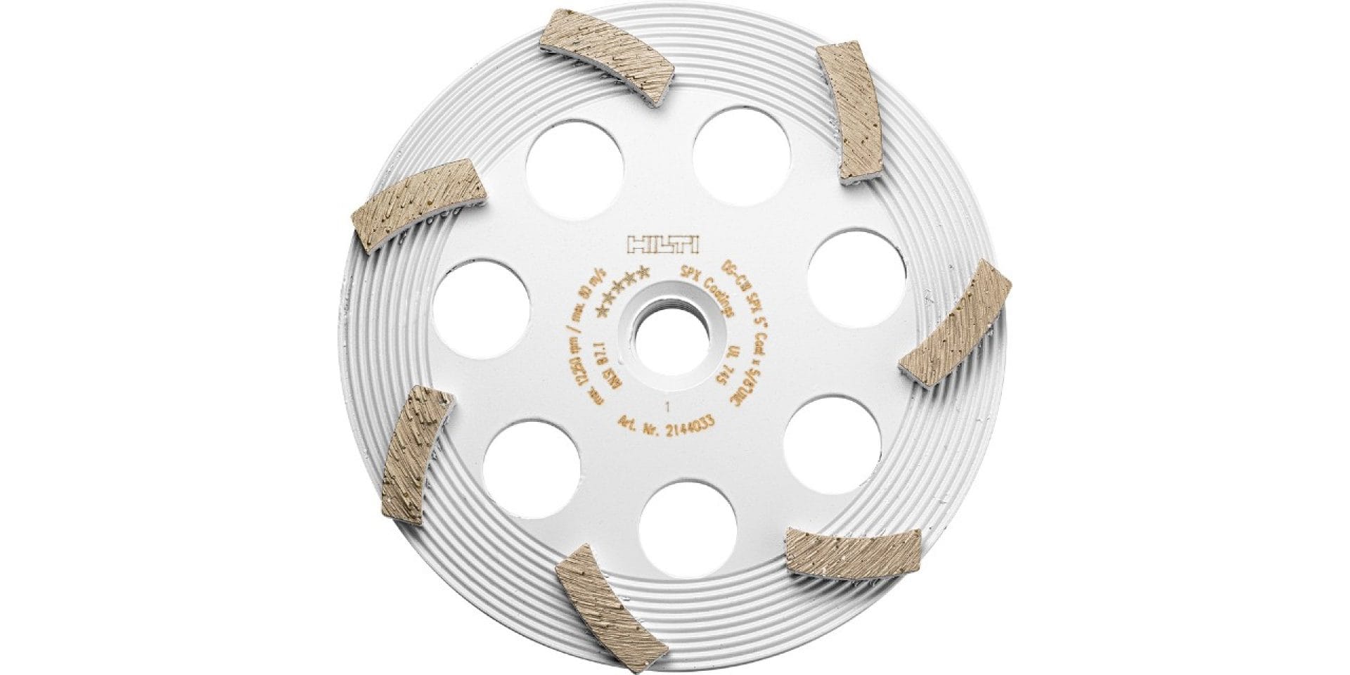 Hilti SPX universal diamond grinding cup wheel with coating
