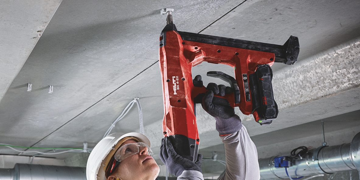 BX 4-IF-22 Cordless concrete nailer (IF edition)