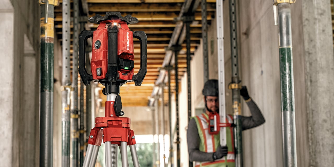 PR 40-22 Single slope rotating laser level