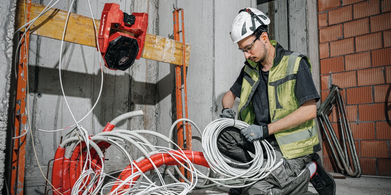 KCF 4-22 CORDLESS JOBSITE FAN