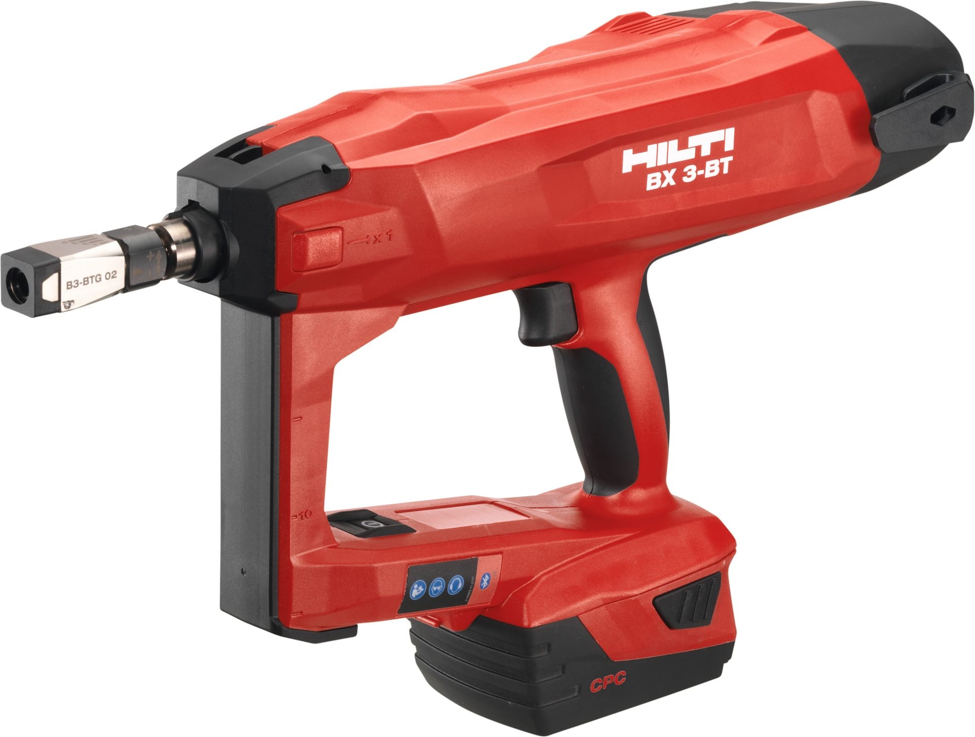 3D image of the BX 3-BT battery-powered fastening tool for threaded studs