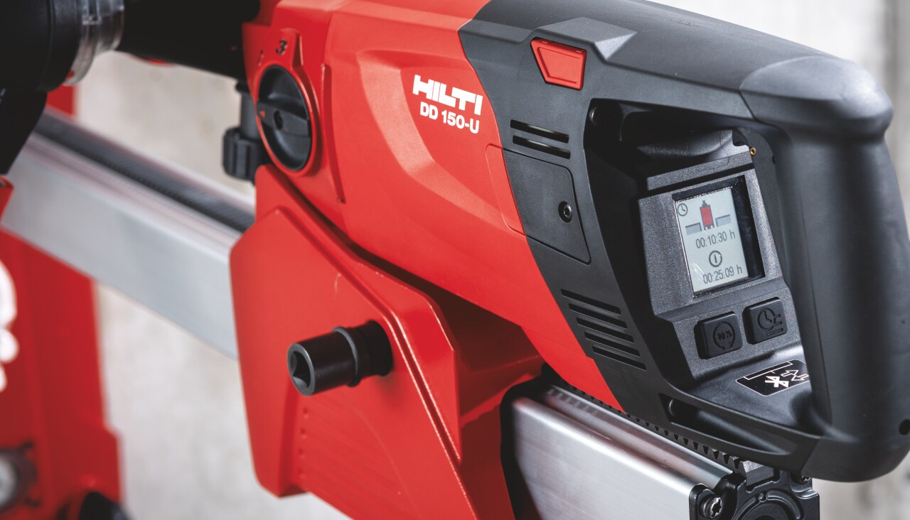 DD 150-U diamond tool display