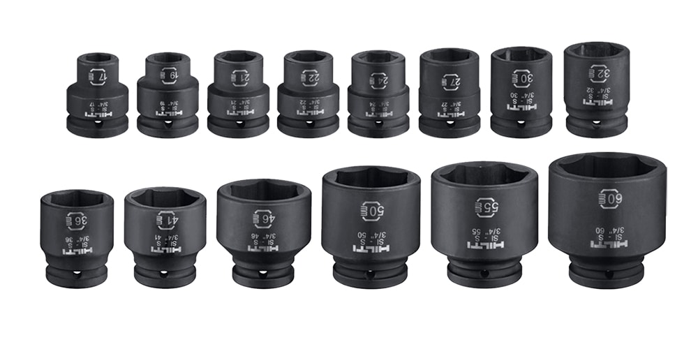 Hilti-short-impact-sockets