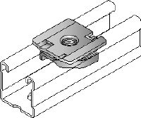 MQA-S Pipe clamp saddle Galvanized pipe clamp saddle for connecting threaded components to MQ/HS channels