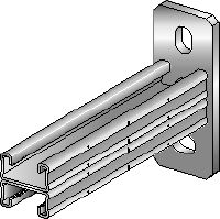 MQK-21 D Bracket Galvanized C-Channel double-bracket for medium-duty applications
