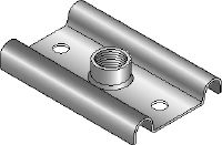 MFP-GP-R Fixed point baseplate Premium stainless steel baseplate for light-duty fixed point applications (imperial)