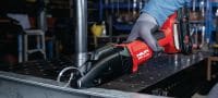 SSH 6-22 Cordless metal shears Cordless double cut shear for fast cuts in sheet metal and profiles up to 2.5 mm│12 Gauge - with Hilti SSH CS blades included (Nuron battery platform) Applications 3
