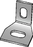 MW-MX angles Galvanized angles to increase stiffness while supporting pipe rings in riser shafts