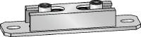 MRG-UK D6 Cross roll connector (double) Premium galvanized double cross roll connector for heavy-duty heating and refrigeration applications