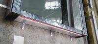 CFS-NVB E120 Cavity barrier (non-ventilated) Pre-formed fire cavity barrier for non-ventilated façade applications with 120 minutes of fire integrity Applications 4