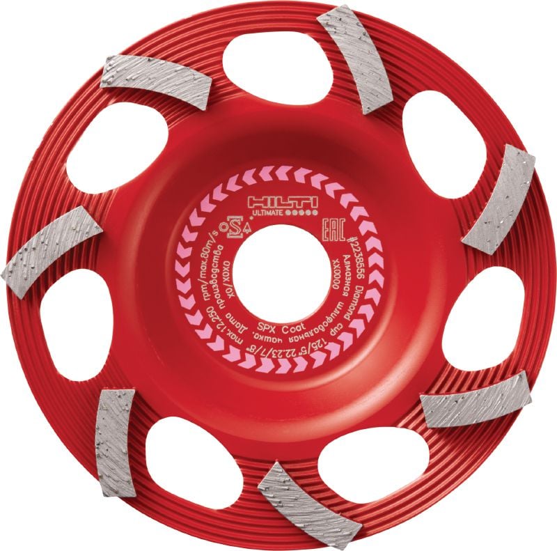 SPX Coating Removal diamond cup wheel Ultimate diamond cup wheel for for angle grinders – for removing thin coatings such as paint and adhesive