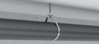 LH Sprinkler loop hanger Galvanized sprinkler loop hanger with FM and UL approvals for fire sprinkler applications Applications 1