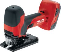 SJT 6-A22 Cordless jig saw Powerful 22V cordless jigsaw with barrel T-grip for curved cuts above or below the work surface