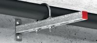 MP-UB OC U-Bolt (metric) Outdoor coated (OC) U-bolt for universal piping applications Applications 1