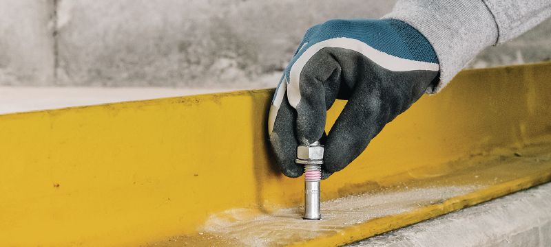HST2-R V3 Wedge anchor High-performance wedge anchor (M8-M16) for static and seismic loads in cracked concrete (stainless steel) Applications 1