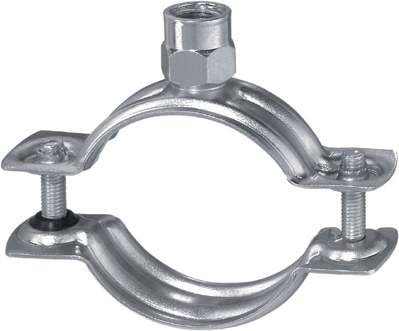 MP-H Quick-close light-duty pipe clamp Galvanized pipe clamp with quick closure for high productivity in light-duty applications