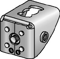 MQ3D-F connectors Hot-dip galvanized (HDG) elements for assembling 3D structures on site