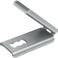 MQW-2/45 Angle bracket Galvanized 45- or 135-degree angle for connecting multiple MQ strut channels