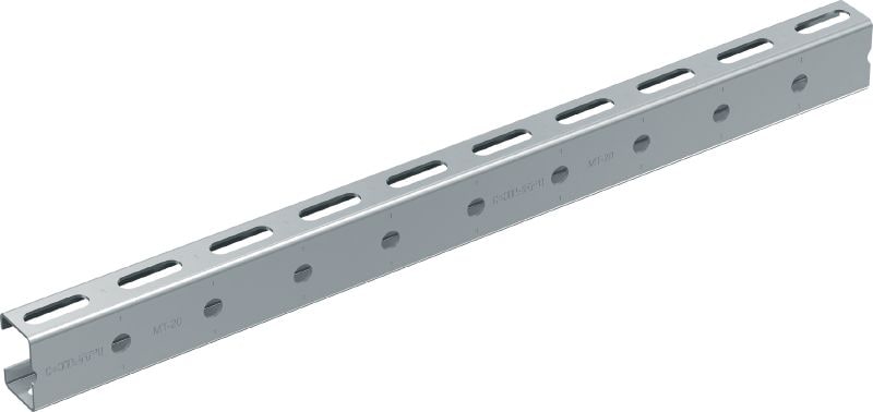 MT-20 Basic profile Light-duty basic profile for use in indoor environments