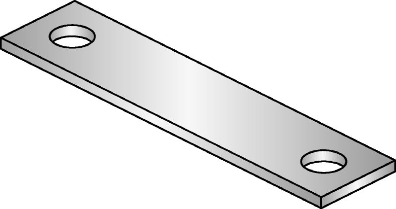 MIC-PS/MIC-PSP Hot-dip galvanized (HDG) connector for fastening pipe shoes to MI girders for heavy-duty applications with expansion