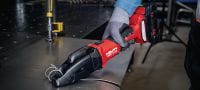 SSH 6-22 Cordless metal shears Cordless double cut shear for fast cuts in sheet metal and profiles up to 2.5 mm│12 Gauge - with Hilti SSH CS blades included (Nuron battery platform) Applications 2