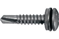 S-MD 33 PS Self-drilling metal screws Self-drilling pan head screw (A2 stainless steel) with 12 mm washer for medium-thick metal-to-metal fastenings (up to 5.5 mm)