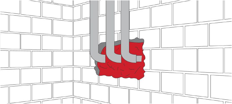 CF-I 50 ECO GV filling foam Re-usable nozzle foam ideal for sealing, filling and insulating gaps and cracks Applications 1