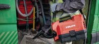 VC 2D-22 Cordless construction vacuum Compact and cordless construction vacuum for jobsite clean ups (dry), 3.5l tank (Nuron battery) Applications 3