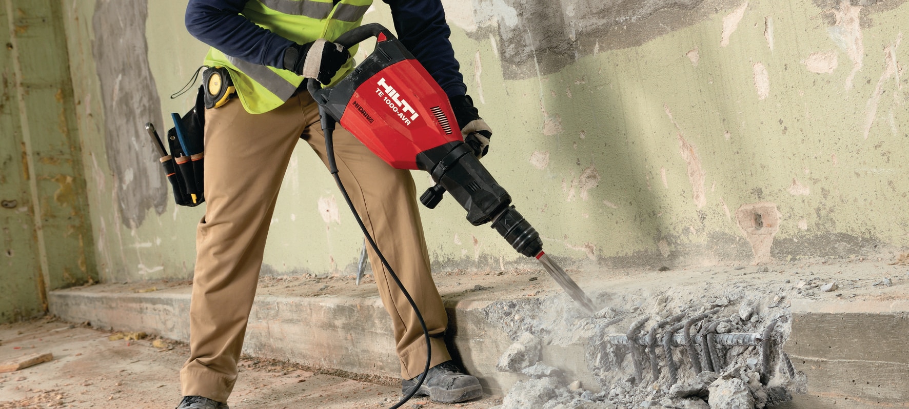TE 1000-AVR Concrete breaker - Corded 