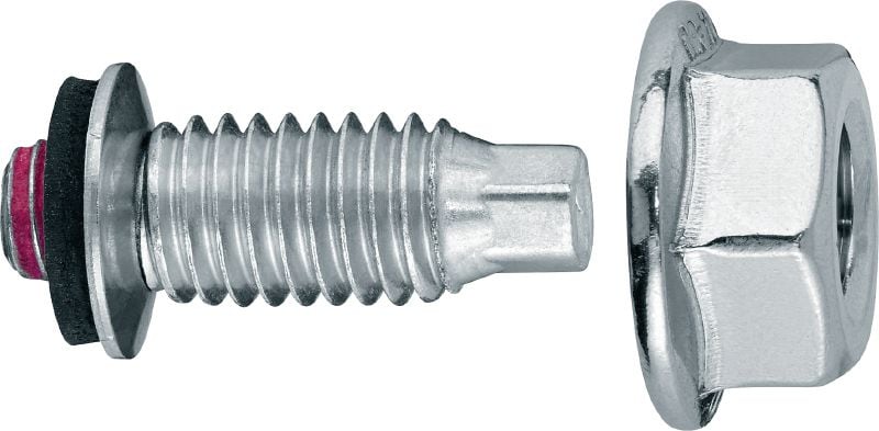 S-BT MR Screw-in stud Threaded screw-in stud (Stainless Steel, Metric or Whitworth thread) for multi-purpose fastenings on steel in highly corrosive environments