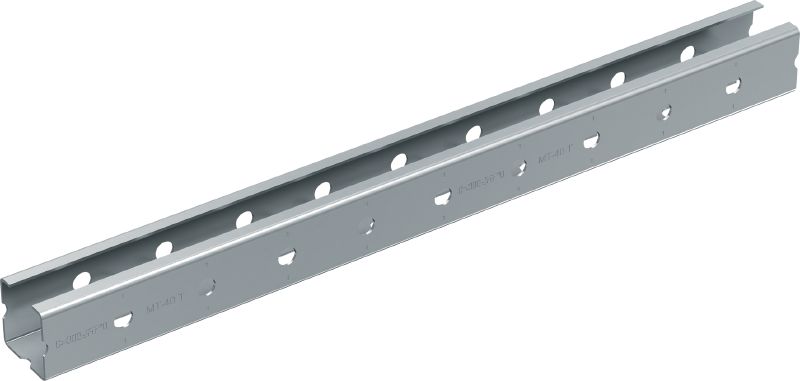 MT-40 T Basic profile Light-duty basic profile for use in indoor environments