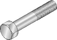 M12-F hexagon bolts Hot-dip galvanized (HDG) hexagon bolt used in various applications