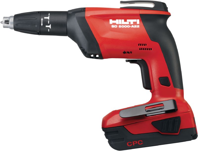 SD 5000-A22 Cordless drywall screwdriver Cordless 22V drywall screwdriver with 5000 rpm for drywall applications