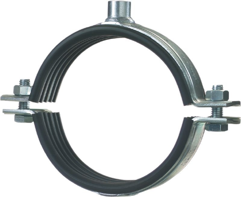 MP MXI Pipe clamp extra heavy duty sound insulated Pipe Clamps