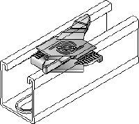 MM-WN Galvanized wing nut for connecting modular support system components to MM strut channels