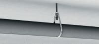 MP-SPN Sprinkler pipe hanger Galvanized sprinkler loop hanger with VdS, FM and UL approvals for fire sprinkler applications Applications 1