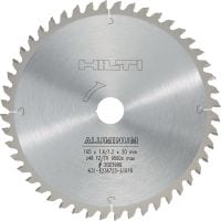 Non-Ferrous metal circular saw blade Premium circular saw blade for straight cutting in non-ferrous metal and ferrous/non-ferrous mixes