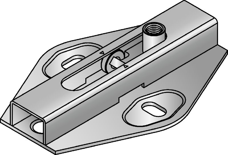 MRG 2,0-F Roll connector Stainless steel (A4) roll connector for medium-duty heating and refrigeration applications