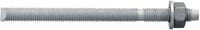 HAS-E-F-5.8 Anchor rod High-performance anchor rod for adhesive capsules in concrete (5.8 hot-dip galvanized)