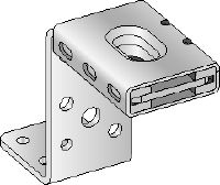 MVA-ZC ventilation support Galvanized air duct bracket for fastening medium ventilation ducts overhead