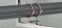 MSG-UK Double cross slide connector Galvanized double cross slide connector for light-duty heating and refrigeration applications Applications 1