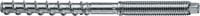 HUS4-A Screw anchor High-performing threaded head screw anchor for fastening to concrete and masonry (carbon steel)