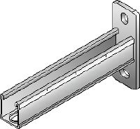 MM-B-36 Galvanized C-Channel bracket for light/medium-duty applications
