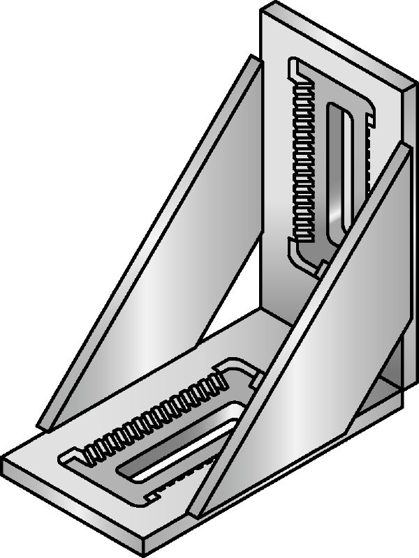 MIC-BA /H Connector Ultimate hot-dip galvanized (HDG) connectors offering highest versatility within the MI modular system