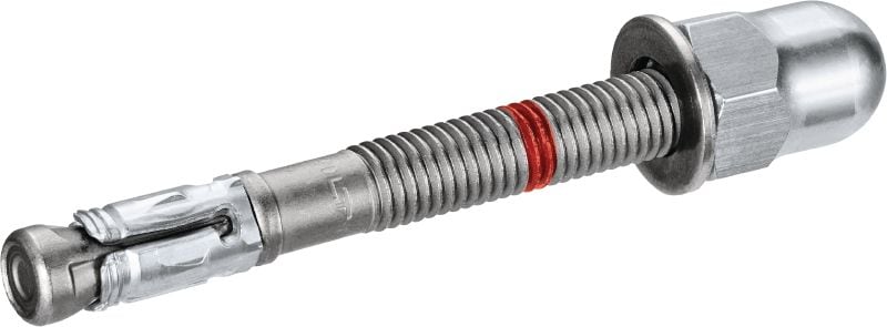 HST4 DN Wedge anchor Our highest performing metal wedge expansion anchor for bearing high static and seismic loads in cracked concrete (carbon steel, dome nut)