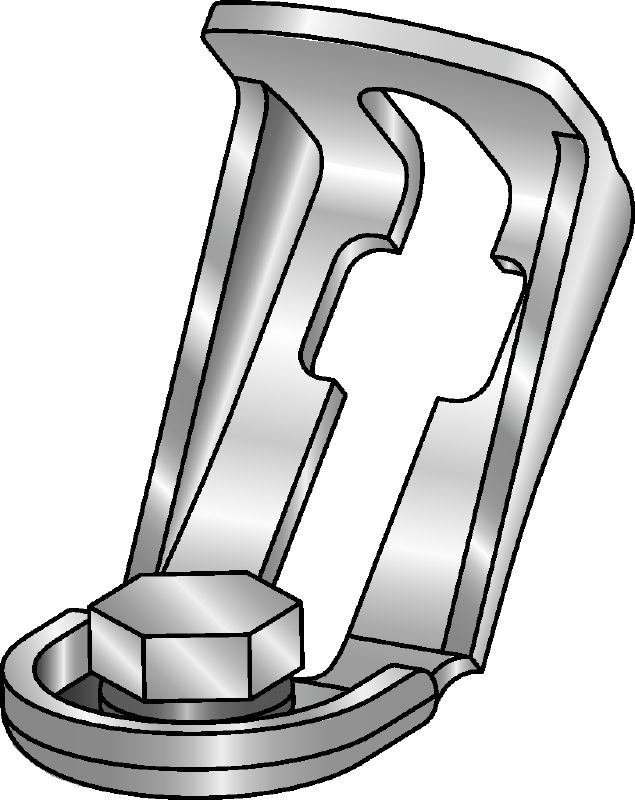 MQ3D-F connectors Hot-dip galvanized (HDG) elements for assembling 3D structures on site