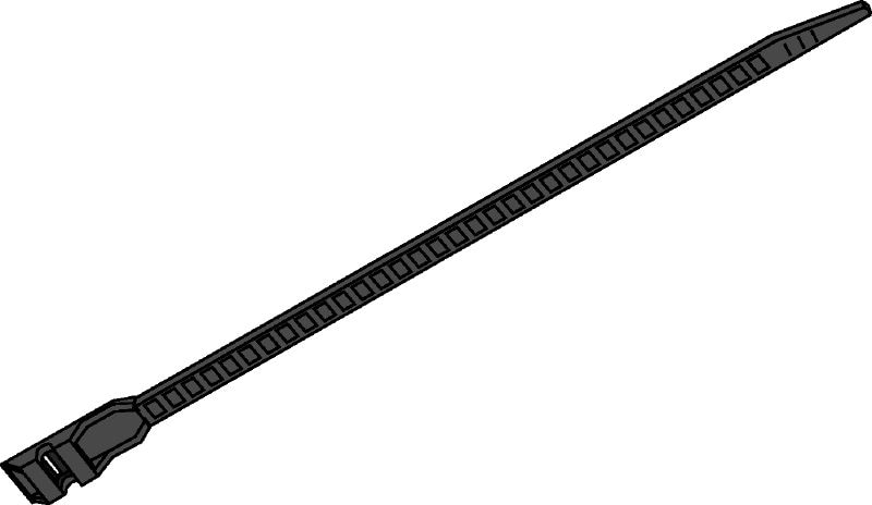 ECT-F Cable tie Cable tie made with softer and more flexible material for easier installation