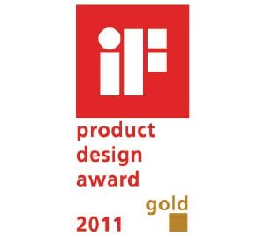 This product has been awarded the "Gold" IF Design Award.