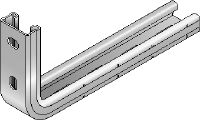 MQK-21-L Bracket Galvanized C-Channel bracket for medium-duty applications