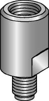 MQZ-A Pipe ring adapter Galvanized pipe ring saddle adapter for converting the diameter of threaded rods